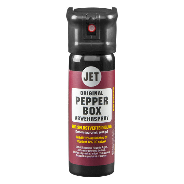 TW1000 / PEPPER BOX, Pfefferspray Modell PEPPER-STRAHL, 63ml (ballistischer Flüssigstrahl)